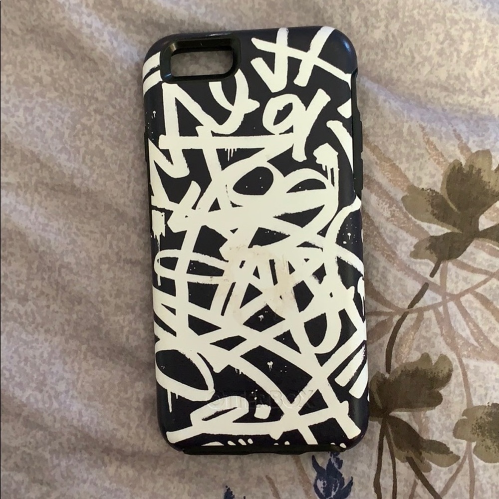 iphone 6/6s graffiti otter box case